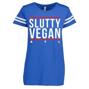 Slutty Vegan Run Slutty Enza Ladies Jersey Football T-Shirt