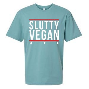 Slutty Vegan Run Slutty Sueded Cloud Jersey T-Shirt