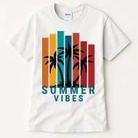 Summer Vibes Retro Palm Tree Tall T-Shirt