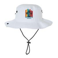 Summer Vibes Retro Palm Tree Legacy Cool Fit Booney Bucket Hat