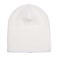 Summer Vibes Retro Palm Tree Short Acrylic Beanie