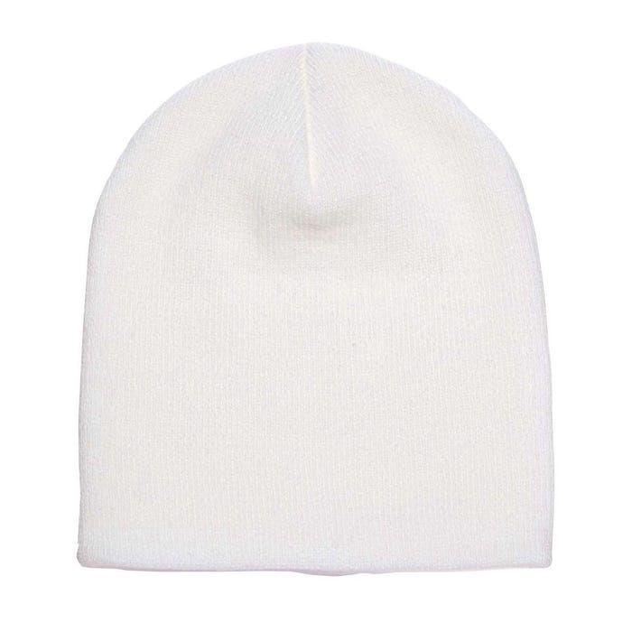 Summer Vibes Retro Palm Tree Short Acrylic Beanie