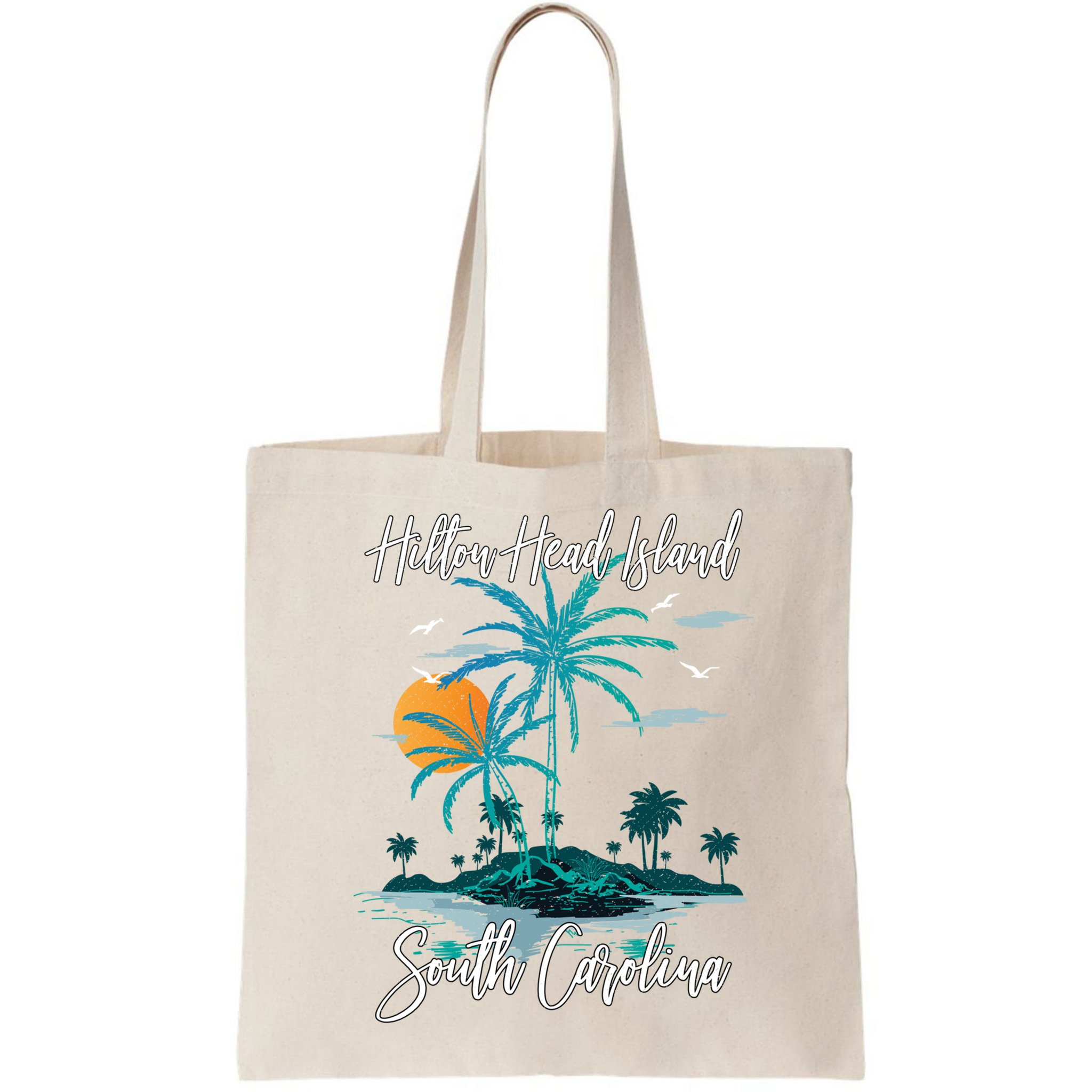 Summer Vacation Retro South Carolina Hilton Head Island Gift Bag
