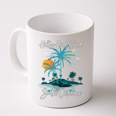 Summer Vacation Retro South Carolina Hilton Head Island Gift Mug