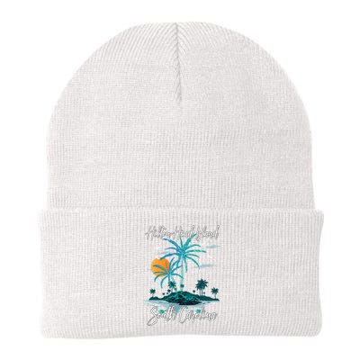 Summer Vacation Retro South Carolina Hilton Head Island Gift Beanie