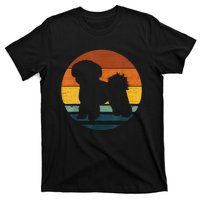 Shichon Vintage Retro Mom Dad Dog T-Shirt