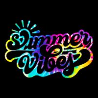 Summer Vibes Retro Colorful Trippy Style Drawstring Bag