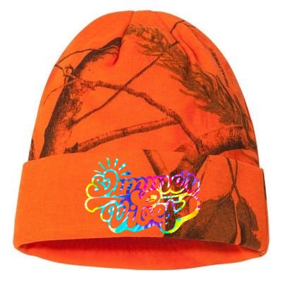 Summer Vibes Retro Colorful Trippy Style Kati Licensed 12" Camo Beanie