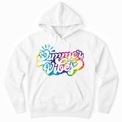 Summer Vibes Retro Colorful Trippy Style Hoodie