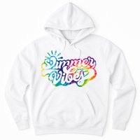 Summer Vibes Retro Colorful Trippy Style Hoodie