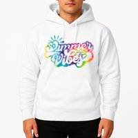 Summer Vibes Retro Colorful Trippy Style Hoodie