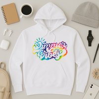 Summer Vibes Retro Colorful Trippy Style Hoodie