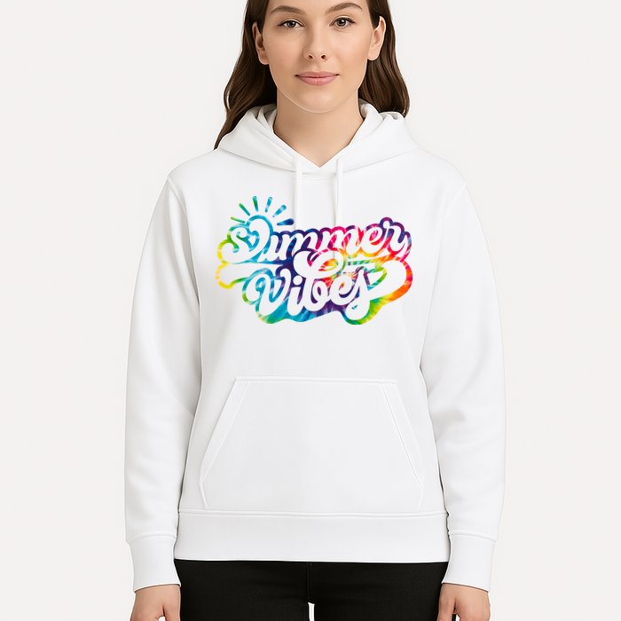 Summer Vibes Retro Colorful Trippy Style Hoodie