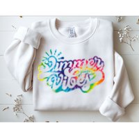 Summer Vibes Retro Colorful Trippy Style Sweatshirt