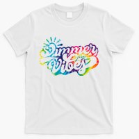 Summer Vibes Retro Colorful Trippy Style T-Shirt