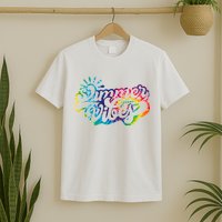 Summer Vibes Retro Colorful Trippy Style T-Shirt