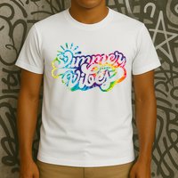 Summer Vibes Retro Colorful Trippy Style T-Shirt