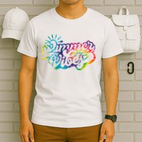 Summer Vibes Retro Colorful Trippy Style T-Shirt