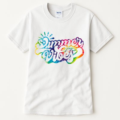 Summer Vibes Retro Colorful Trippy Style Tall T-Shirt