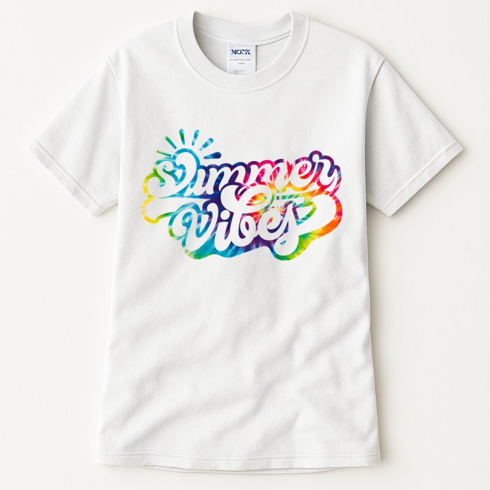 Summer Vibes Retro Colorful Trippy Style Tall T-Shirt