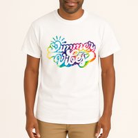 Summer Vibes Retro Colorful Trippy Style Tall T-Shirt