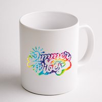 Summer Vibes Retro Colorful Trippy Style Mug