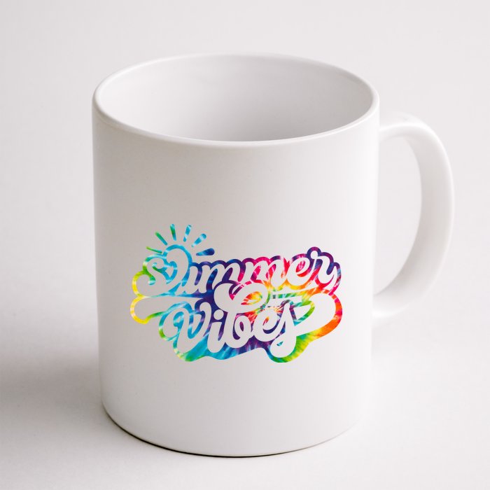 Summer Vibes Retro Colorful Trippy Style Mug