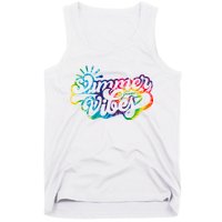 Summer Vibes Retro Colorful Trippy Style Tank Top