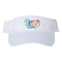 Summer Vibes Retro Colorful Trippy Style Visor