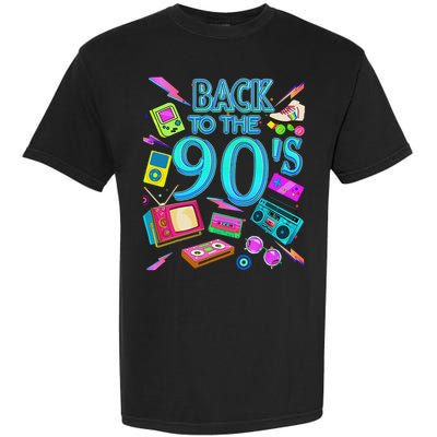 S Vintage Retro Back To 90's Design Garment-Dyed Heavyweight T-Shirt