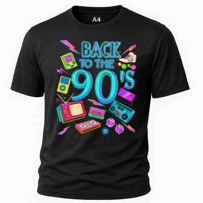 S Vintage Retro Back To 90's Design Performance Shirt