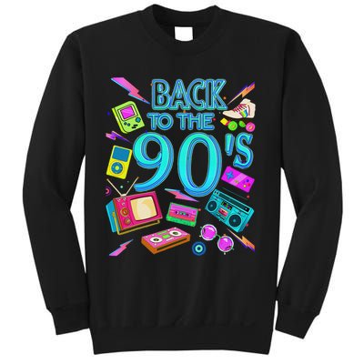 S Vintage Retro Back To 90's Design Sweatshirt