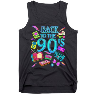 S Vintage Retro Back To 90's Design Tank Top