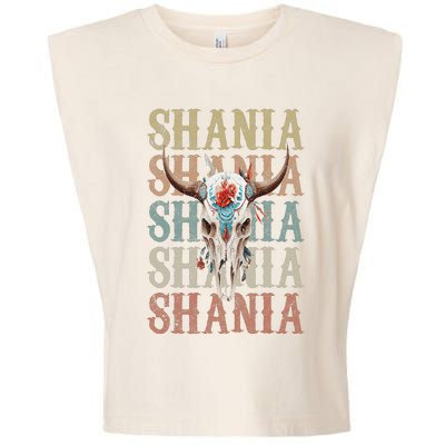 Shania Vintage Retro style name Garment-Dyed Women's Muscle Tee