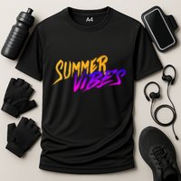 Summer Vibes Retro Performance Shirt