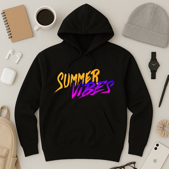Summer Vibes Retro Hoodie