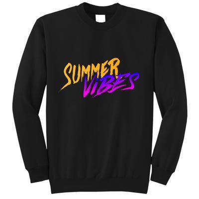 Summer Vibes Retro Sweatshirt
