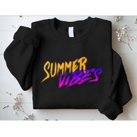 Summer Vibes Retro Sweatshirt