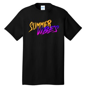 Summer Vibes Retro Tall T-Shirt