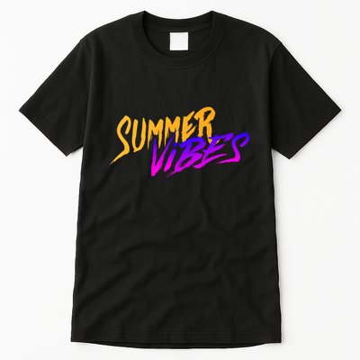 Summer Vibes Retro Tall T-Shirt