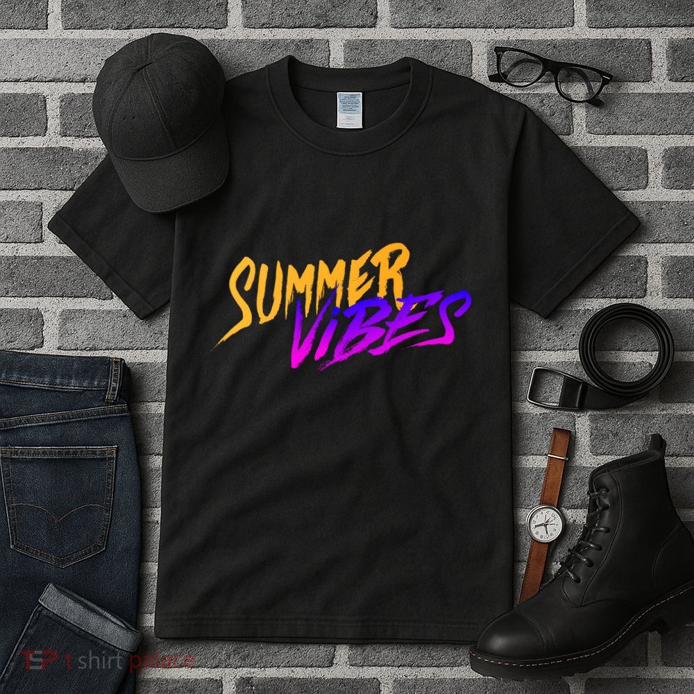 Summer Vibes Retro Tall T-Shirt