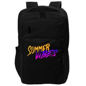 Summer Vibes Retro Impact Tech Backpack