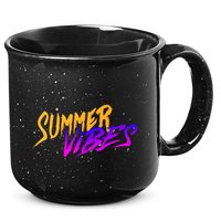 Summer Vibes Retro 15oz Campfire Ceramic Mug