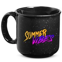 Summer Vibes Retro 15oz Campfire Ceramic Mug