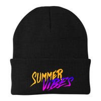 Summer Vibes Retro Beanie