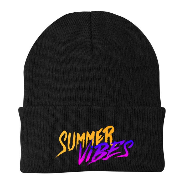 Summer Vibes Retro Beanie