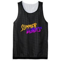 Summer Vibes Retro Mesh Reversible Basketball Jersey Tank