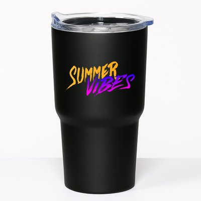 Summer Vibes Retro Tumbler