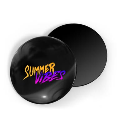 Summer Vibes Retro Magnet