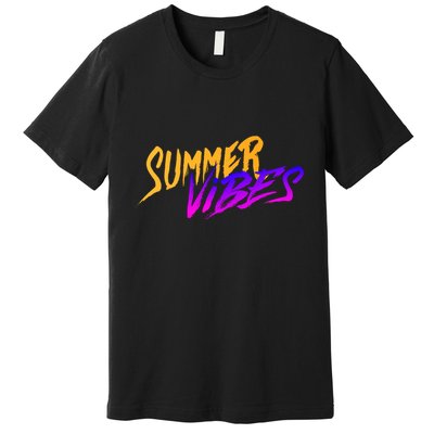 Summer Vibes Retro Premium T-Shirt